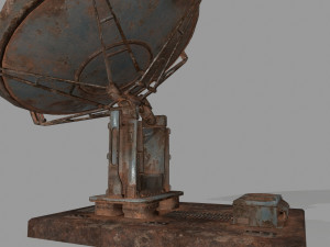 satellite 3D मॉडल