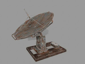 satellite 3D Model