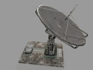 satellite Modello 3D