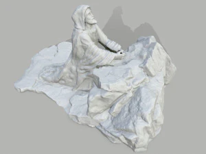 jesushighpolygon 3D Model
