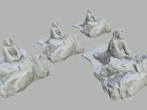 jesushighpolygon 3D Model