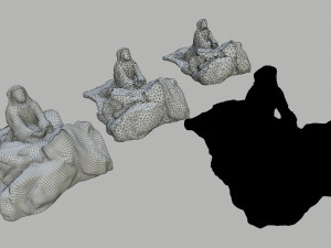 jesushighpolygon 3D मॉडल