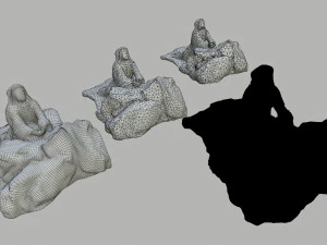 jesushighpolygon 3D Model