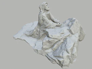 jesushighpolygon 3D Model