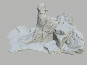 jesushighpolygon 3D Model