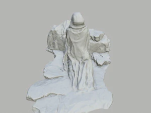 jesushighpolygon 3D Model
