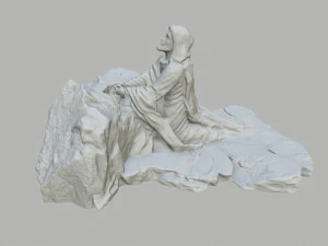 jesushighpolygon 3D Model
