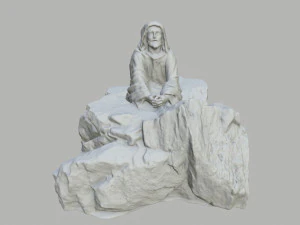 jesushighpolygon 3D Model