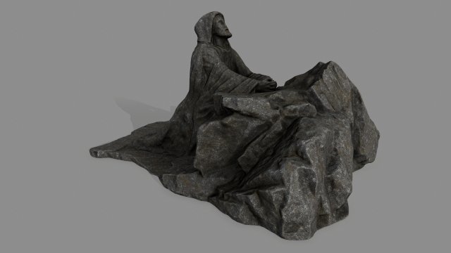 jesus 3D मॉडल .c4d .max .obj .3ds .fbx .stl .blend 