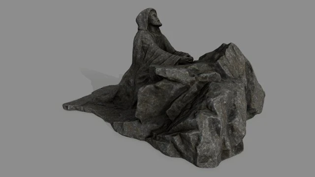 jesus 3D Model .c4d .max .obj .3ds .fbx .stl .blend 