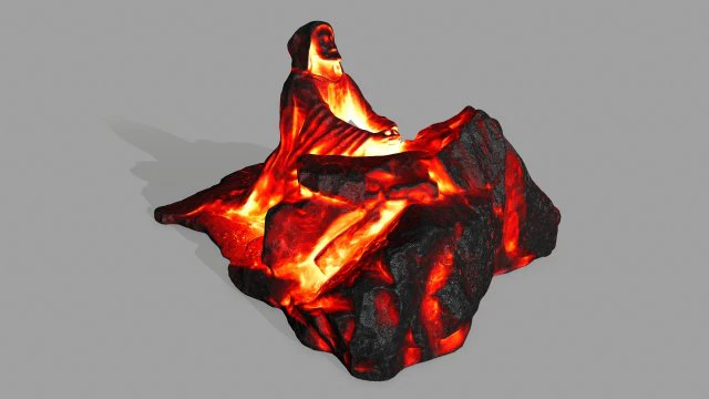 saint 3D Model .c4d .max .obj .3ds .fbx .stl .blend 