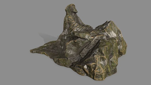 jesus 3D Model .c4d .max .obj .3ds .fbx .stl .blend 
