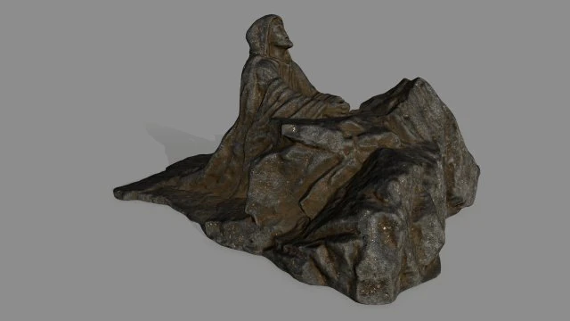 यीशु 3D मॉडल .c4d .max .obj .3ds .fbx .stl .blend 