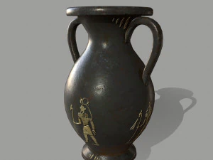 zestaw wazon&oacute;w Model 3D