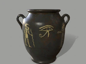 zestaw wazon&oacute;w Model 3D