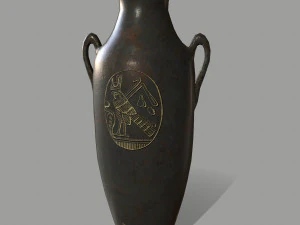 zestaw wazon&oacute;w Model 3D