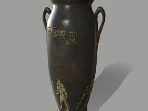 zestaw wazon&oacute;w Model 3D