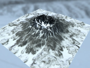 snowmountain 3D मॉडल
