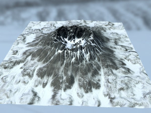 snowmountain 3D मॉडल