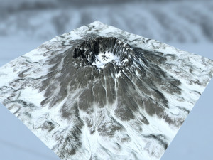 snowmountain 3D मॉडल