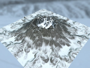 snowmountain 3D मॉडल