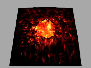 volcano 3D मॉडल