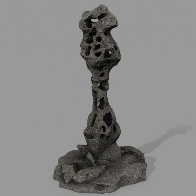 rock 3D Model .c4d .max .obj .3ds .fbx .stl .blend 