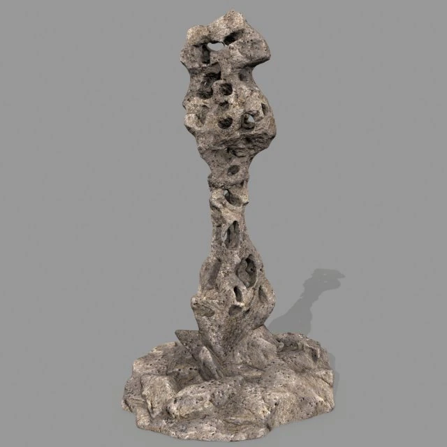 rock 3D Model .c4d .max .obj .3ds .fbx .stl .blend 