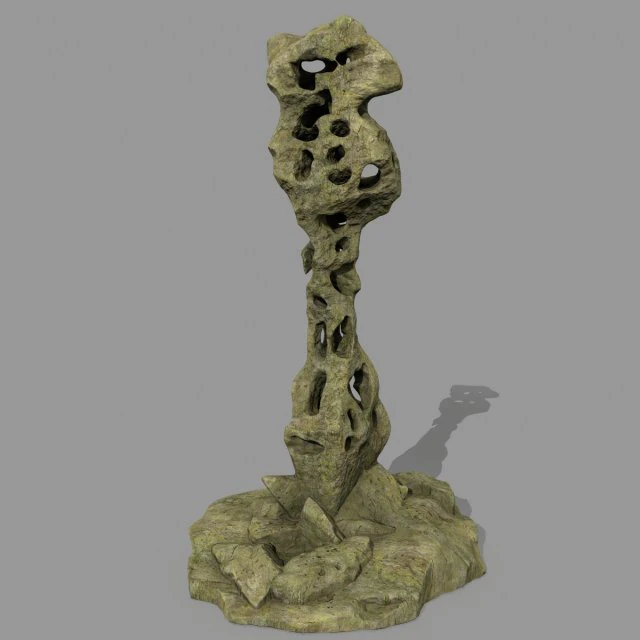rock 3D Model .c4d .max .obj .3ds .fbx .stl .blend 