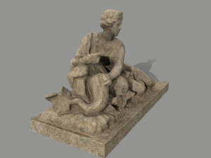womanstatue 3D Модель