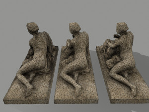 womanstatue 3D Модель