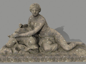 womanstatue 3D मॉडल