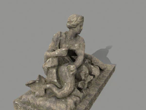 महिला प्रतिमा 3D मॉडल