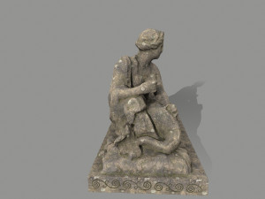 womanstatue 3D मॉडल