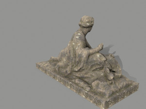 womanstatue 3D मॉडल