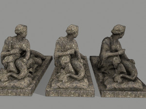 womanstatue 3D मॉडल