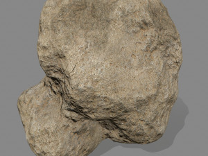 sesert rocks Modello 3D