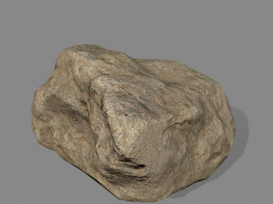 sesert rocks Modello 3D