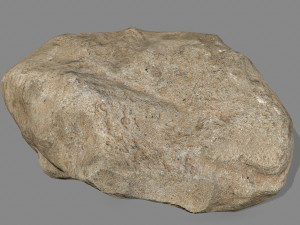 sesert rocks Modello 3D