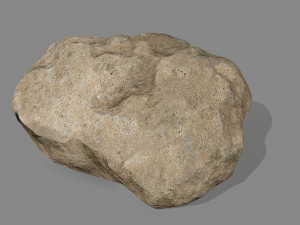 sesert rocks Modello 3D