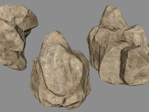 sesert rocks 3D Model
