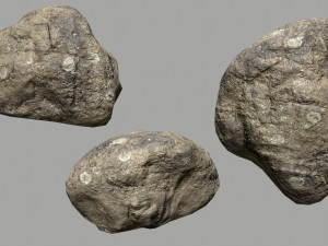 rocks set Model 3D