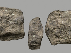 rocks set Model 3D