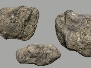 rocks set Model 3D