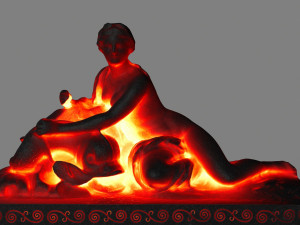 lava statue 3D मॉडल