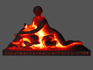 lava statue 3D Model
