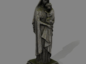 womanstatue 3D मॉडल