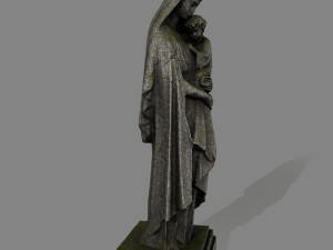 womanstatue 3D मॉडल
