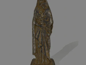 estatua de mujer Modelo 3D