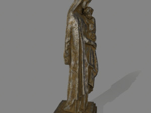 womanstatue 3D मॉडल